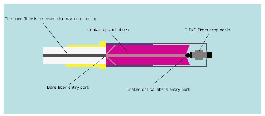 What are the common structures for fiber optic quick connectors?cid=15