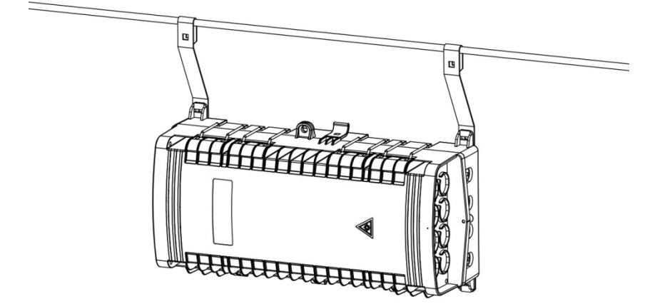 12-144 cores fiber distribution terminal box for FTTx network