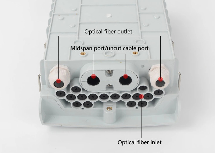 Wall Mounting 16 Port Waterproof Fiber Distribution Box