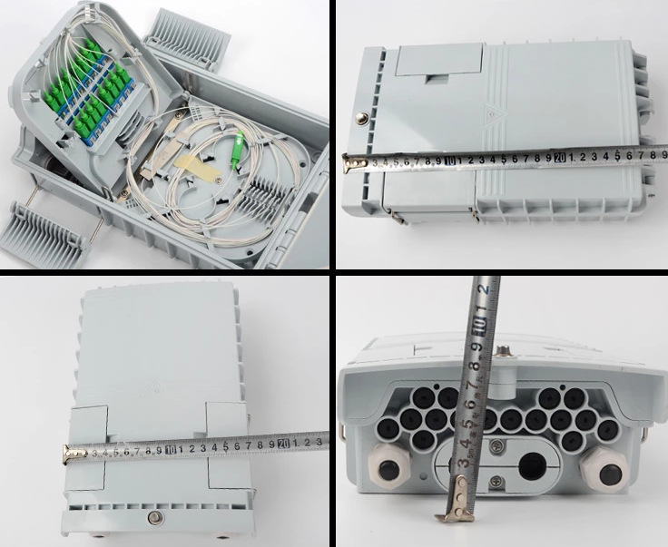 Wall Mounting 16 Port Waterproof Fiber Distribution Box