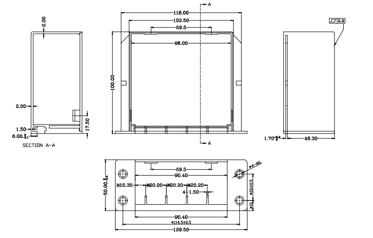 12 Channel LGX Dual Fiber CWDM MUX/DEMUX modules