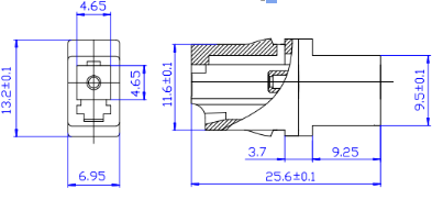 LC Fiber Optic Adapter