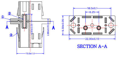 LC Fiber Optic Adapter