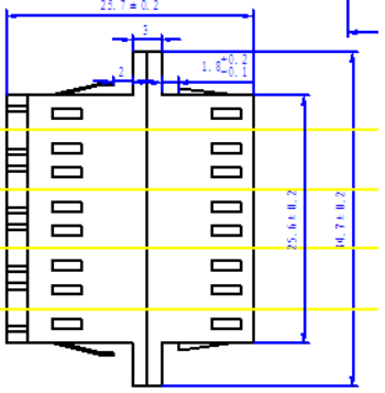 LC Fiber Optic Adapter