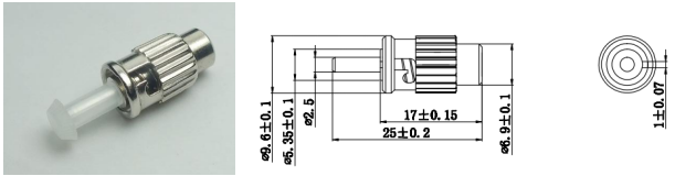 SC FC ST LC MU type single mode plug type Fiber optic Terminator