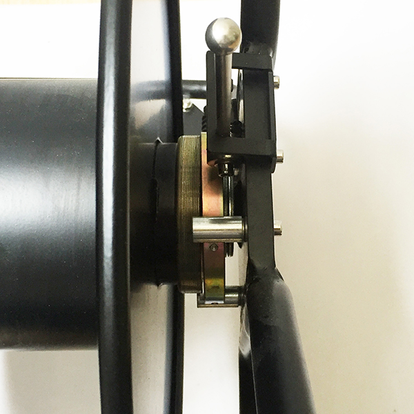 Metal Trolley Type Optical Fiber Cable Reel 500tf with Pulley Brake