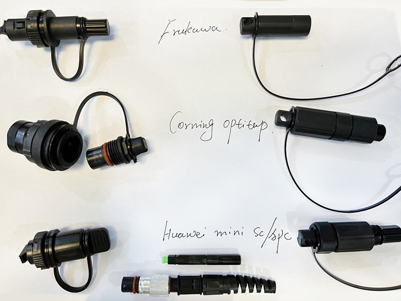 IP68 Pre-Connectorized 3 in 1 Waterproof Fiber Optic Connector