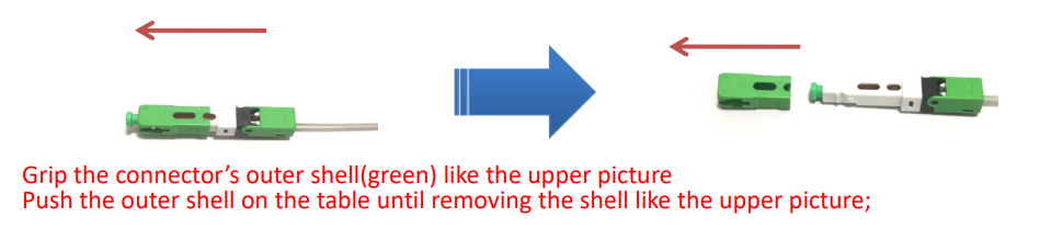 Field Assembly Reinforced Waterproof FTTH Huawei Mini Sc connector