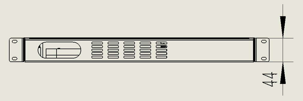 24 Port Side pull Drawer Type fiber optic patch panel