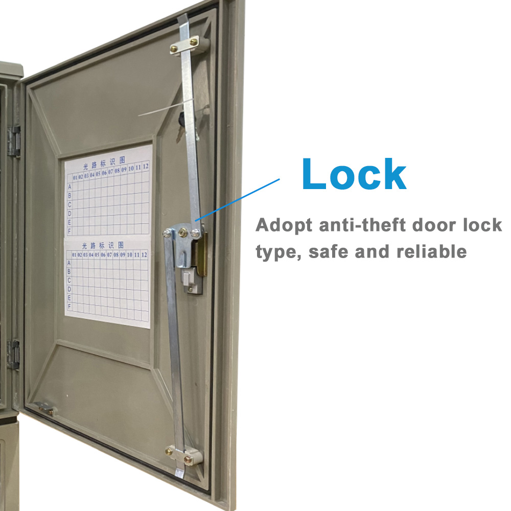 144 core Fiber Optical Distribution Cabinet ODF For FTTH Network Storage