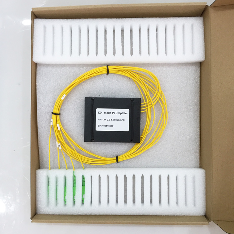 1x4 Mode PLC Splitter with SC APC Connector