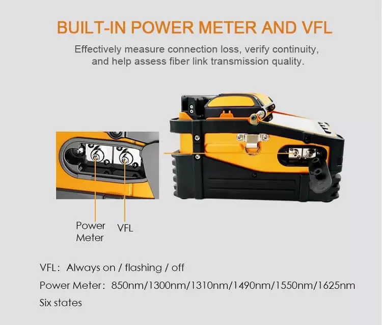 Ai-9 fiber optic splicing machine Fusion Splicer