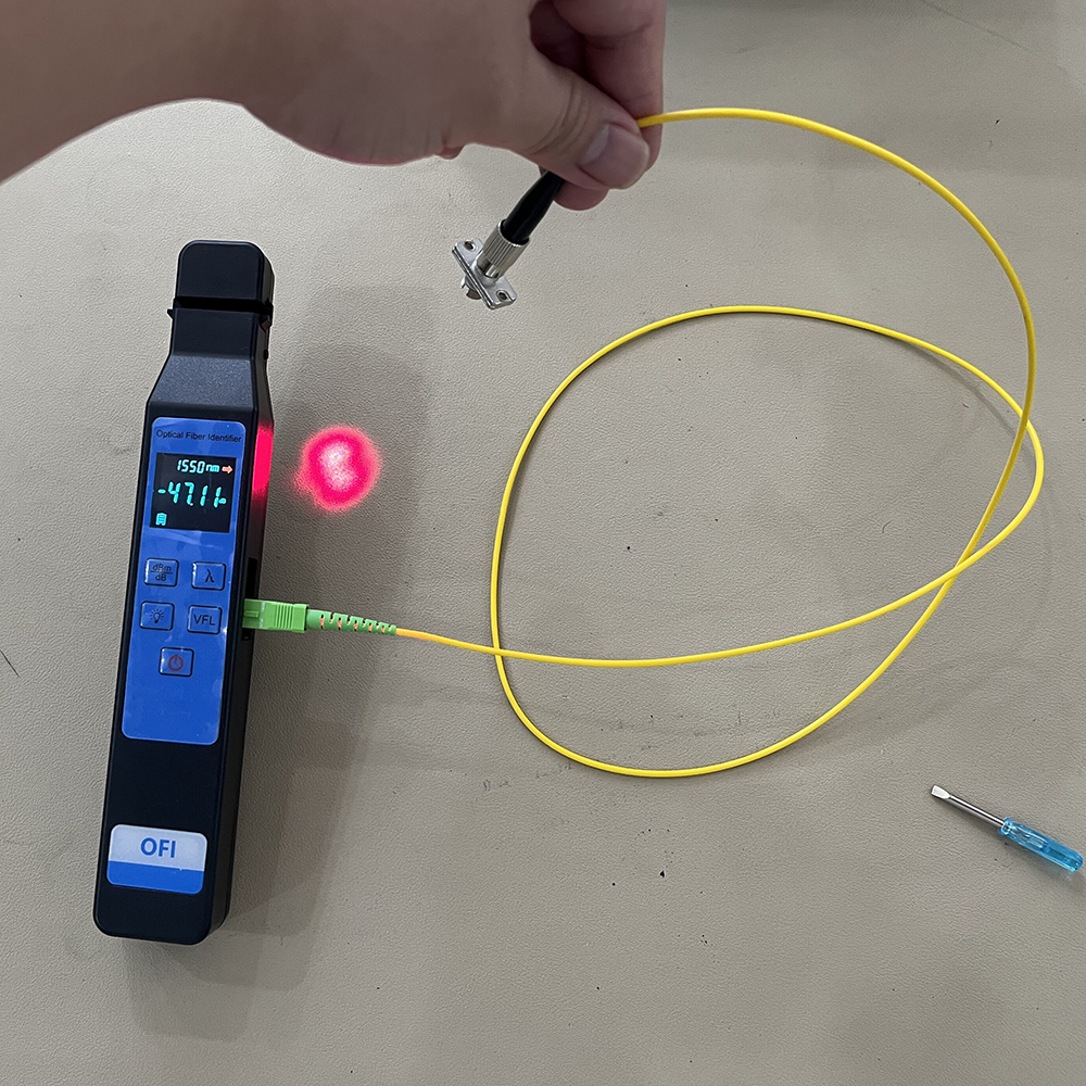 Visual fault locator Optical Fiber Identifier with power meter and VFL