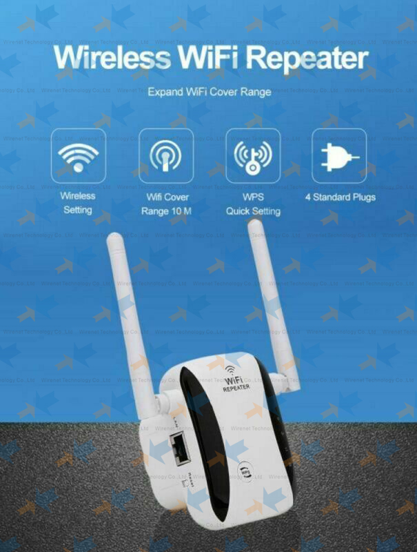 300Mpbs Signal Range Extender Booster Wireless WiFi Repeater