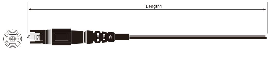 FTTA Corning optitap waterproof Optical fiber Patch cord