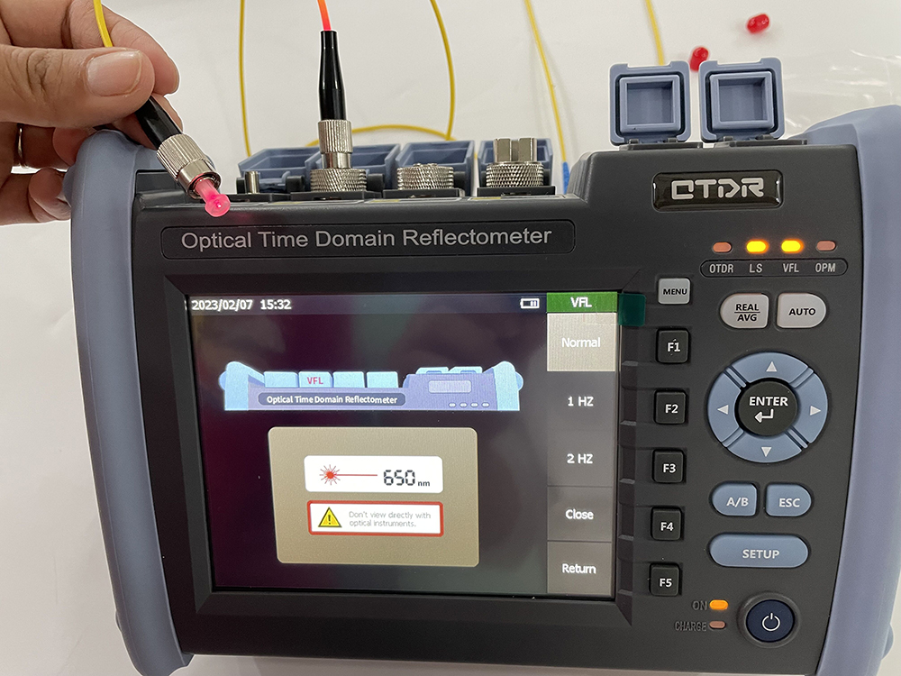 1310nm 1550nm SM MM Multi-function OTDR with VFL LS and OPM function