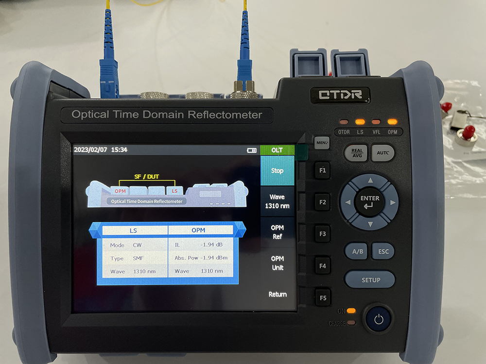 1310nm 1550nm SM MM Multi-function OTDR with VFL LS and OPM function