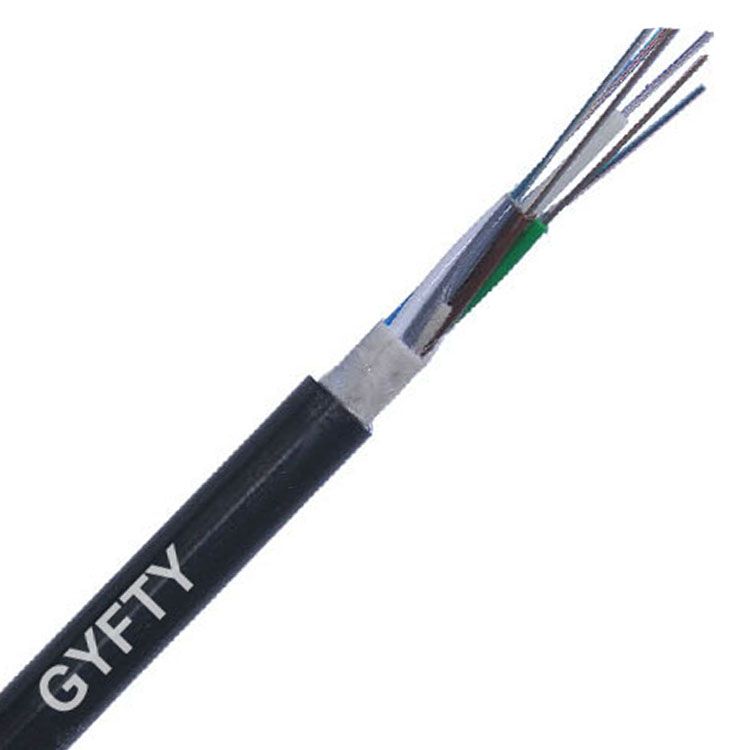 GYFTY Single Mode Non Metallic FRP strength Outdoor Fiber Optic Cable