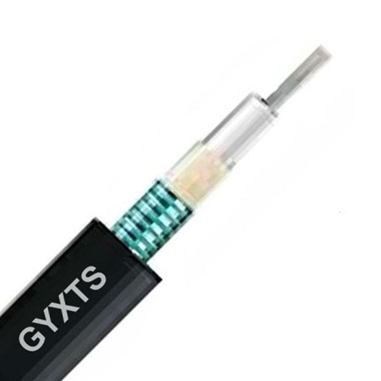 GYXTS Armored Galvanized Steel Self-supporting Outdoor Fiber Optic Cable