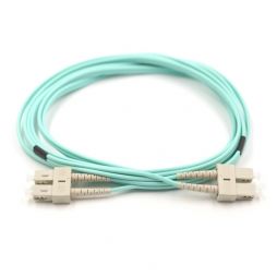 SC UPC to SC UPC 50/125μm Multimode Duplex OM3 OM4 Fiber Optic Patch Cord