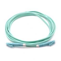 LC UPC to LC UPC 50/125μm OM3 OM4 Multimode Duplex Fiber Optic Patch Cable