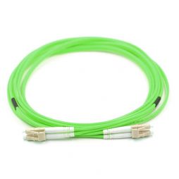 LC UPC to LC UPC 50/125μm OM5 Multimode Duplex Fiber Optic Patch Cord