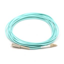 LC UPC to SC UPC 50/125μm OM3 Multimode Simplex Fiber Optic Patch Cable