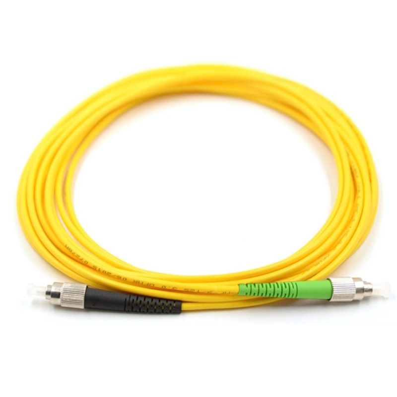 FC UPC to FC APC 9/125μm OS2 Singlemode Simplex Fiber Optic Patch Cable