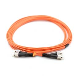 FC UPC to FC UPC 62.5/125μm OM1 Multimode Duplex Fiber Optic Patch Cable