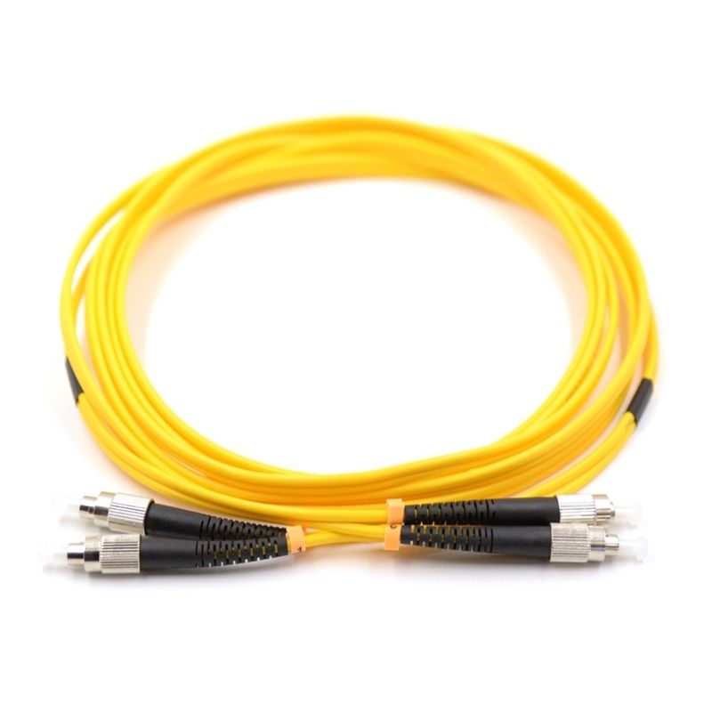 FC UPC to FC UPC 9/125μm OS2 Singlemode Duplex Fiber Optic Patch Cable