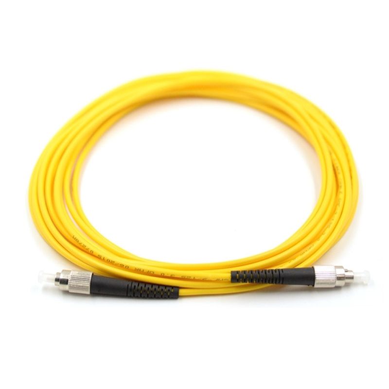 FC UPC to FC UPC 9/125μm OS2 Singlemode Simplex Fiber Optic Patch Cable