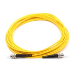 ST UPC to ST UPC 9/125μm OS2 Singlemode Simplex Fiber Optic Patch Cable