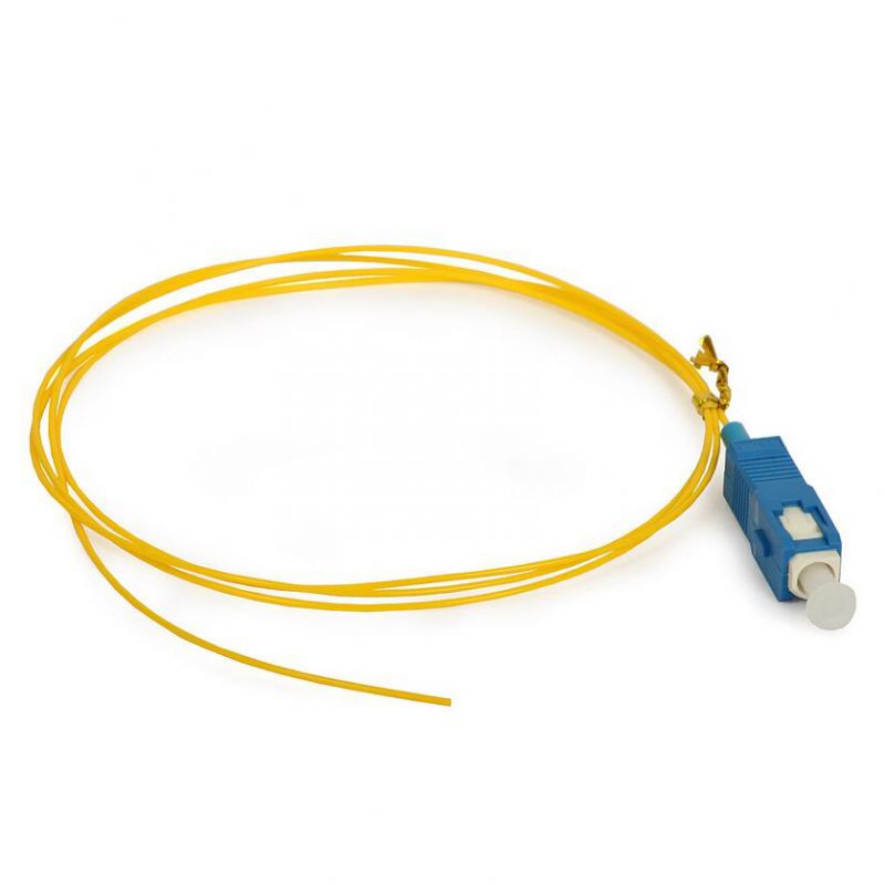 Fiber Optic Pigtail SM SX assemblyed with SC FC ST LC connector