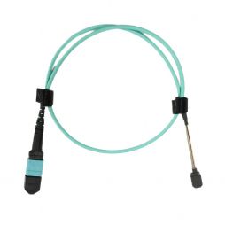 MTP MT UPC OM3 LSZH Fiber Optic Patch Cord