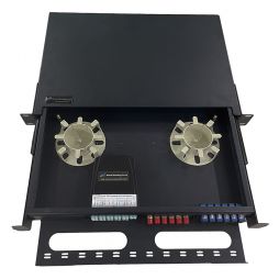 12 24 Port Metal MPO Cassette Fiber Patch Panel