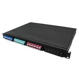 SM OM3 OM4 LC MPO Patch Panel Rack Mount