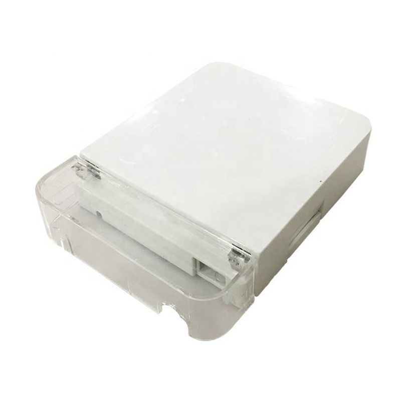 1 2 core Huawei ftth fiber optic terminal box Transparent dust cap