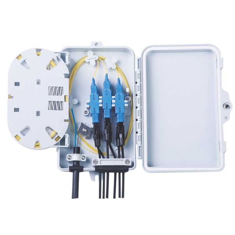 Efficient IP66 Waterproof FTTH 6 port Fiber optic Termination Box