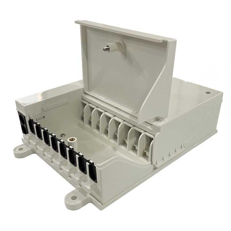 Indoor 8 port FTTH ATB fiber optic access terminal box for the FTTx network building