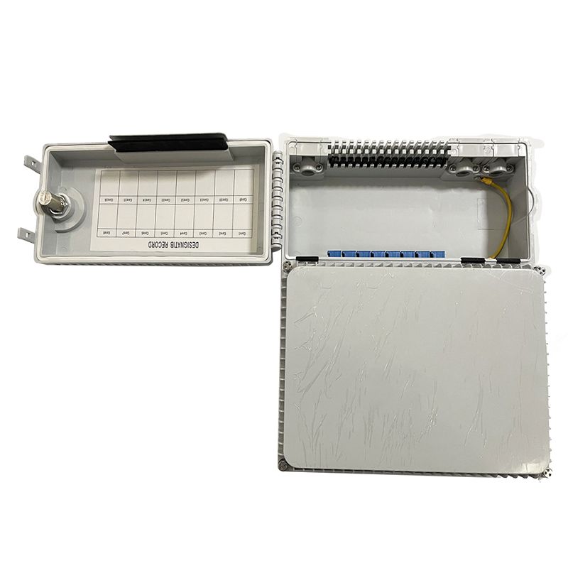 Indoor/Outdoor FTTH ABS Wall 16 Core Distribution Box