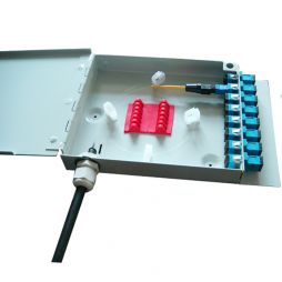 12 Core FTTH Outdoor Metal Fiber Access Terminal Box