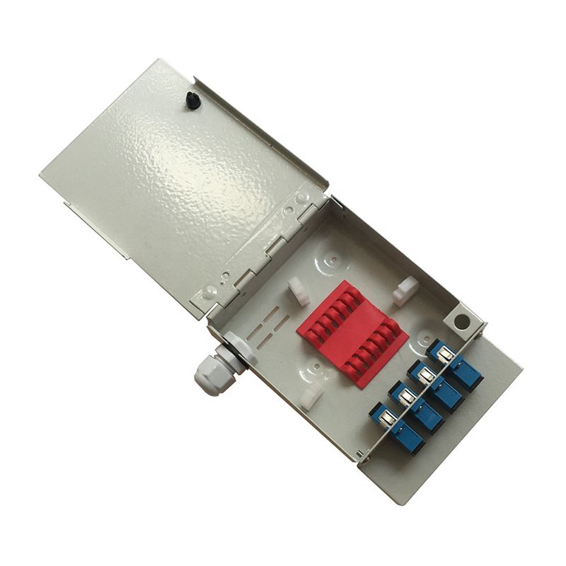 4 Core fiber Optical Distribution termination Box