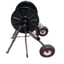 Metal Trolley Type Tactical Fiber Optic Cable Reel