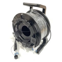 Portable Deployable Tactical Fiber Optic Cable Roller Empty Cable Drum Reel