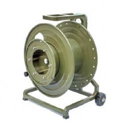 Portable Tactical Fiber Optic Cable Drum fiber optic cable reel moving reel