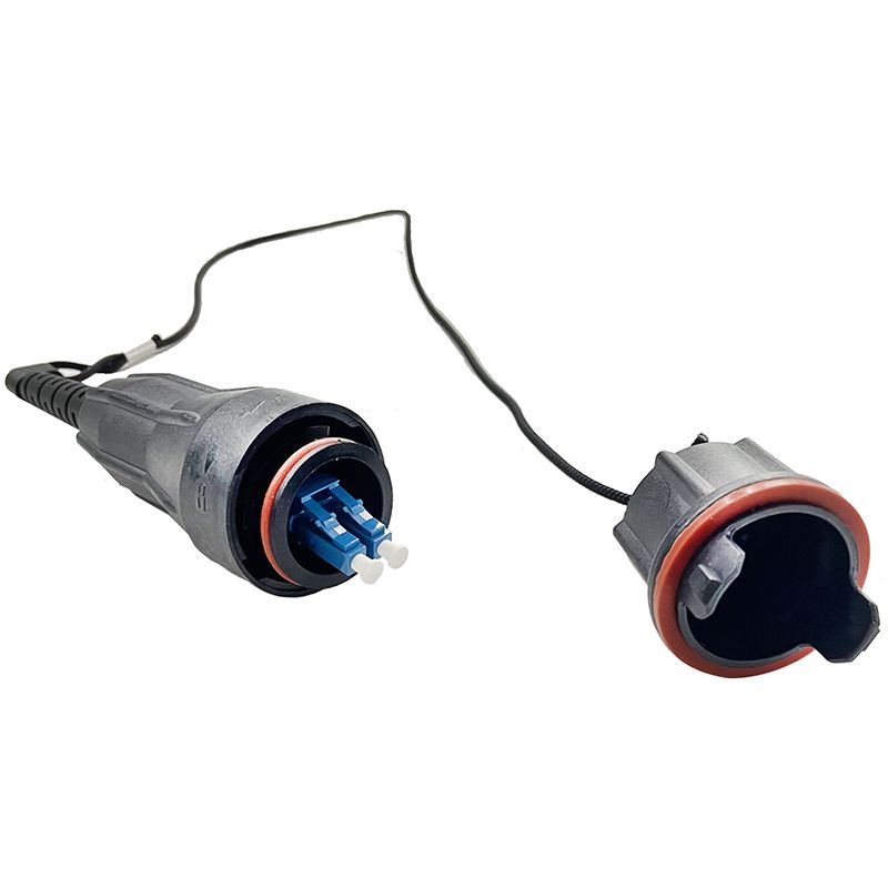 IP68 Waterproof Fullaxs Fiber Optic Connector for duplex LC to RRU RR 5G compatible