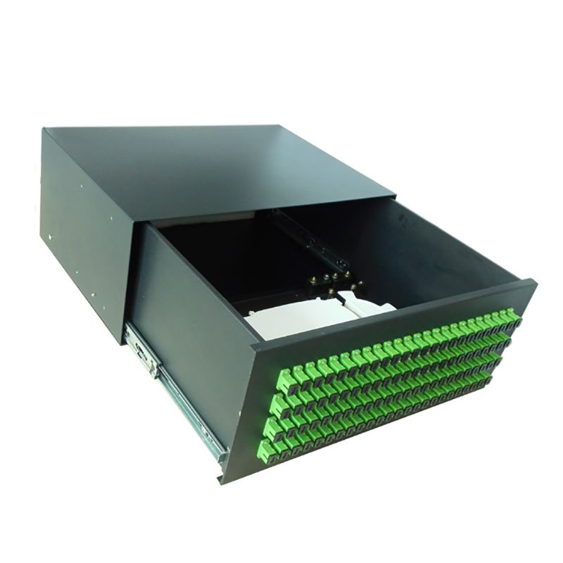 96 Port Rack Mounted Sliding Type Optical Fiber Patch Panel