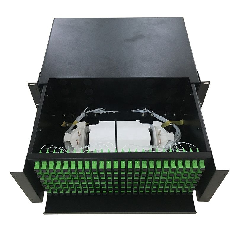 144 Port Rack Mounted Sliding Type Optical Fiber Patch Panel