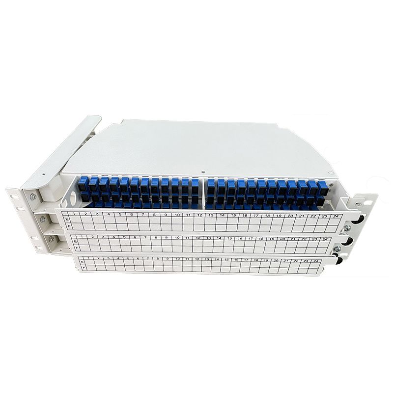 3U 144 core Rotary type Fiber Optic Patch Panel