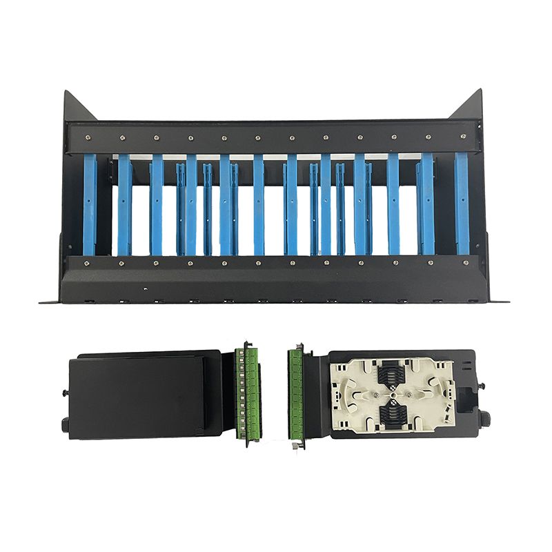 144 port Rack Mount High Density Fixed type Fiber Optic Patch Panel